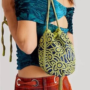 Free People Beaded Bag